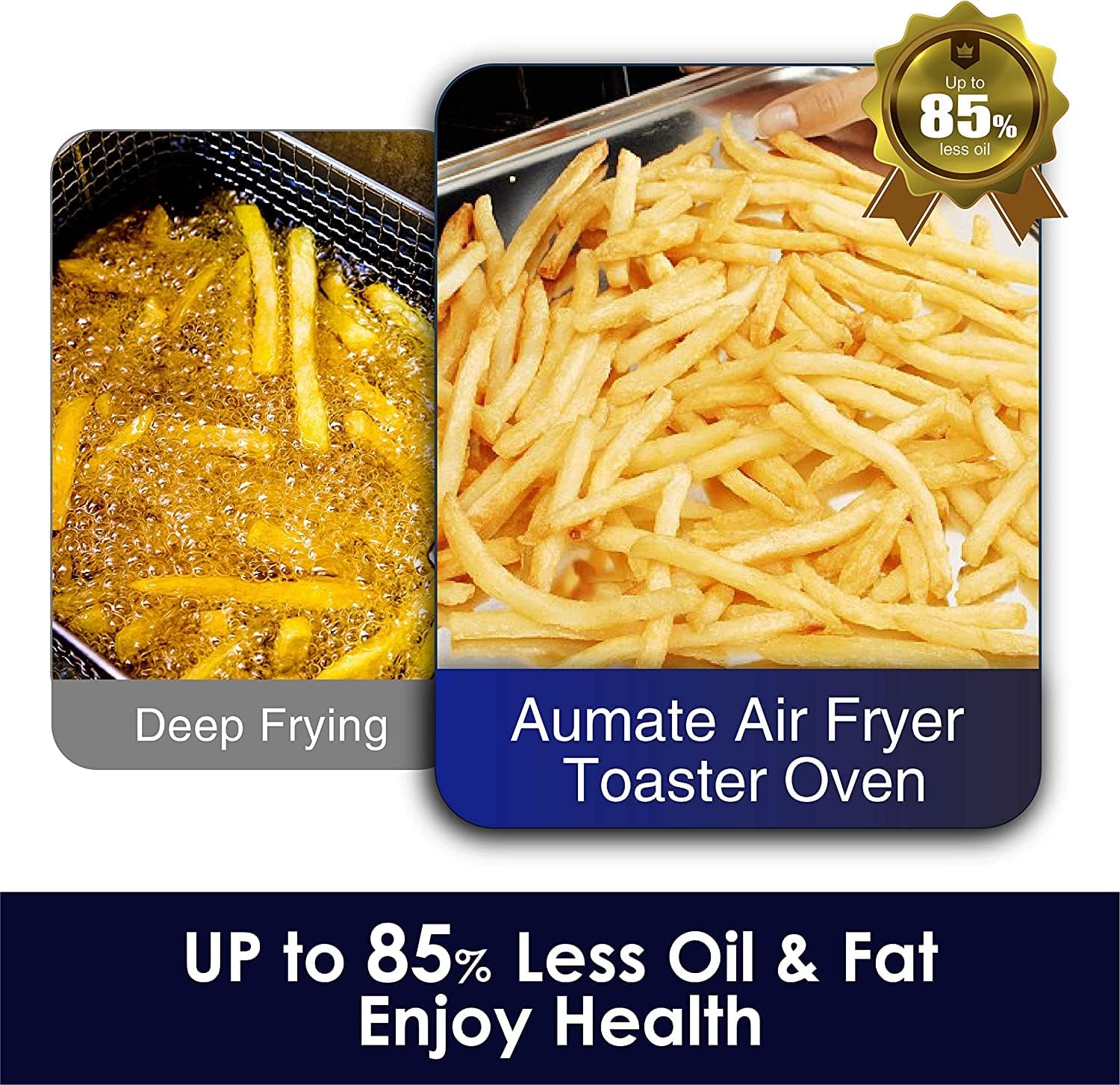 AUMATE Toaster Oven Air Fryer Combo Review