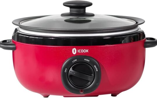 ICOOK USC-65-OP001RD 6.5 Quart Slow Cooker Review