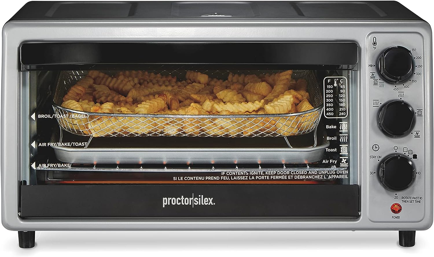 Proctor Silex Simply Crisp Toaster Oven Air Fryer Combo Review