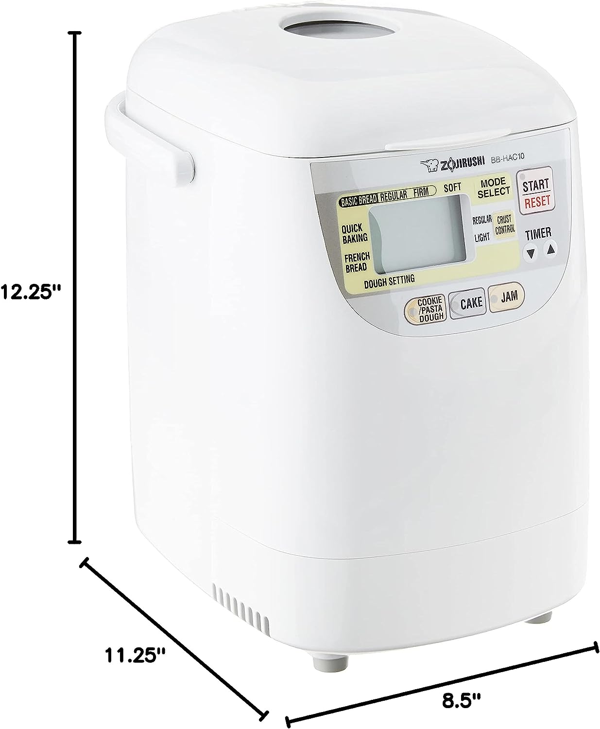 Zojirushi BB-HAC10 Home Bakery 1-Pound-Loaf Programmable Mini Breadmaker Review